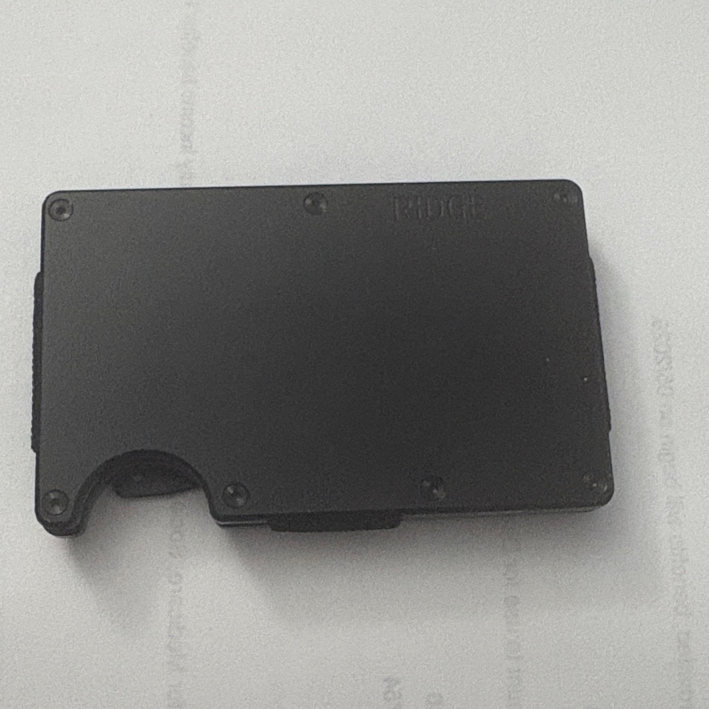 Black Minimalist Wallet